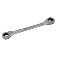 Double Box End Gear Ratcheting Wrench, 12 Point, 5/16" x 3/8", Plain Finish CSL Industriel Inc.