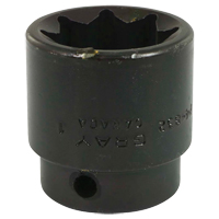 Socket, Impact, 1", 1/2" Drive, 8 Points CSL Industriel Inc.