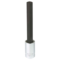 Extra Long Bit  Socket, 10 mm x 4" L, 3/8" Drive CSL Industriel Inc.