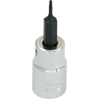 Bit Socket, Torx&reg;, T6 x 2-1/8" L, 3/8" Drive CSL Industriel Inc.