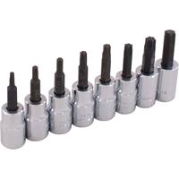Jeu de douilles, Torx, Prise 3/8", 8 mrcx CSL Industriel Inc.
