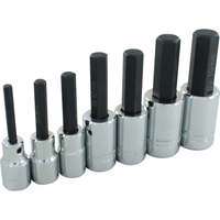 Hex Head Socket Set, Hex, 1/2" Drive, 7 Pcs CSL Industriel Inc.