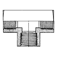Raccord En T&eacute; Femelle, Laiton, 1/8" CSL Industriel Inc.