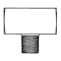 Jonction En T&eacute; M&acirc;le, Laiton, 1/8" CSL Industriel Inc.