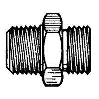 Reducer/Adapter Fitting, 1/4" x 1/8" Dia, Brass CSL Industriel Inc.