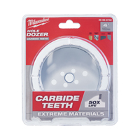 Carbide Hole Saw, 4", 1-31/50" Depth of Cut, Carbide CSL Industriel Inc.