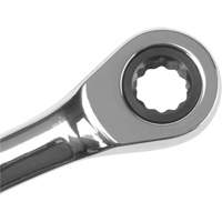 Metric Ratcheting Combination Wrench, 12 Point, 8 mm, Chrome Finish CSL Industriel Inc.