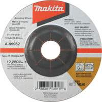 Meule inox, 5" x 1/4", Arbre 7/8", Oxyde d'aluminium, Type 27 CSL Industriel Inc.