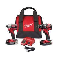 M18 2-Tool Combo Kit, Lithium-Ion, 18 V CSL Industriel Inc.