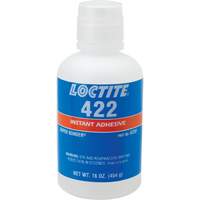 Adh&eacute;sif instantan&eacute; 422 Super Bonder, Transparent, Bouteille, 16 oz CSL Industriel Inc.