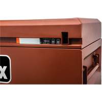 Site-Vault Chest, 30" x 20" x 19-3/4", Steel, Orange CSL Industriel Inc.