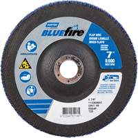 BlueFire R884P Coarse Grit Flap Disc, 7" x 7/8", Type 27, 80 Grit, Zirconia Alumina CSL Industriel Inc.