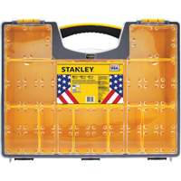 Deep Professional Organizer, 17-1/2" W x 4-1/2" D x 14" H, Black/Yellow CSL Industriel Inc.