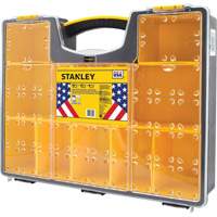 Deep Professional Organizer, 17-1/2" W x 4-1/2" D x 14" H, Black/Yellow CSL Industriel Inc.