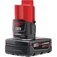 M12 Redlithium XC6.0 Battery, Lithium-Ion, 12 V, 6 Ah CSL Industriel Inc.