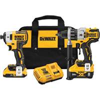 Max XR&reg; Hammer Drill/Driver & Impact Driver Kit, Lithium-Ion, 20 V CSL Industriel Inc.