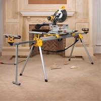 Double Bevel Sliding Compound Mitre Saw with Stand CSL Industriel Inc.