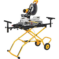 Double Bevel Sliding Compound Mitre Saw with Heavy-Duty Rolling Stand CSL Industriel Inc.