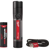 Lampe de poche compacte compatible USB, DEL, 800 lumens, Piles Rechargeable CSL Industriel Inc.