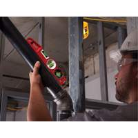 Die Cast Torpedo Level with 360 Degree Locking Vial, 10" L, Aluminum, 3 Vials, Magnetic CSL Industriel Inc.