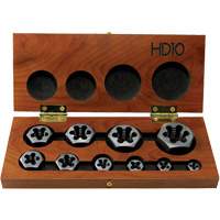 DRILLCO Hex Threading Die Set, 10 Pieces CSL Industriel Inc.