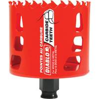 Wood & Metal Hole Saw, 3", 2-3/8" Depth of Cut, Carbide CSL Industriel Inc.