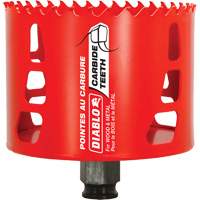 Wood & Metal Hole Saw, 3-1/2", 2-3/8" Depth of Cut, Carbide CSL Industriel Inc.