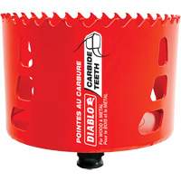 Wood & Metal Hole Saw, 4", 2-3/8" Depth of Cut, Carbide CSL Industriel Inc.
