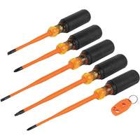 Slim-Tip Insulated Screwdriver Set, 1000 V, 6 Pcs CSL Industriel Inc.