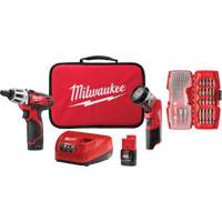 Screwdriver & Light Accessory Kit, Lithium-Ion, 12 V CSL Industriel Inc.