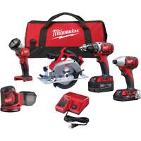 M18 5-Tool Combo Kit, Lithium-Ion, 18 V CSL Industriel Inc.