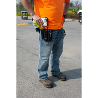 Lineman's Tool Pouch, Multiple Tool Holder, Leather, 3 Pockets CSL Industriel Inc.