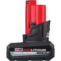 M12 Redlithium High Output XC5.0 Battery Pack, Lithium-Ion, 12 V, 5 Ah CSL Industriel Inc.