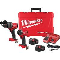 M18 Fuel Hammer Drill 2-Tool Combo Kit, Lithium-Ion, 18 V CSL Industriel Inc.
