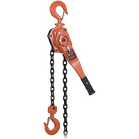 KLP-300L-5 KLP Series Heavy-Duty Lever Chain Hoist with Overload Protection, 5' Lift, 6000 lbs. (3 tons) Capacity CSL Industriel Inc.