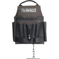 Electrician Tool Pouch, Multiple Tool Holder, Leather, 8 Pockets CSL Industriel Inc.