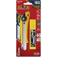 Heavy-Duty Utility Knife with Replacement Blades, 18 mm, Stainless Steel Blade CSL Industriel Inc.
