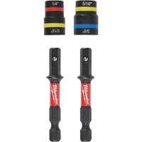 Jeu de tourne-&eacute;crous 2-en-1 Shockwave Impact Duty Quik-Clear, 5/16"/1/4"/3/8" prise, 2-1/2" lo, Magn&eacute;tique CSL Industriel Inc.