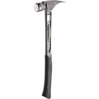 Marteau de charpente en titane lisse TIBONE, 15 oz, Prise en Acier plein, 17-17/50" lo CSL Industriel Inc.