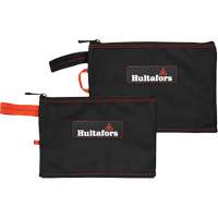 Multi-Purpose Zippered Bag, Ballistic Polyester, Black/Red CSL Industriel Inc.