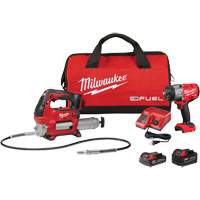 M18 Fuel HTIW with Friction Ring & Grease Gun Combo Kit, Lithium-Ion, 18 V CSL Industriel Inc.
