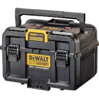 Chargeur 20V &agrave; deux ports ToughSystem 2.0, 14" x 15" x 9", Noir/Jaune CSL Industriel Inc.