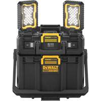 Baladeuse ajustable ToughSystem 2.0 avec rangement, 16" x 11" x 14", Noir/Jaune CSL Industriel Inc.