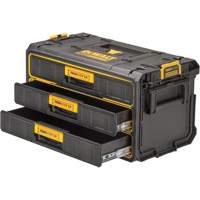 Unit&eacute; &agrave; trois tiroirs ToughSystem 2.0, 21-4/5" x 12-3/10" x 12-3/5", Noir/Jaune CSL Industriel Inc.