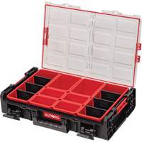 Organisateur 2 fois tr&egrave;s-grand avec bacs Arx, 23" x 15-1/5" x 6-4/5", Noir CSL Industriel Inc.