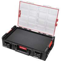 Organisateur deux fois tr&egrave;s grand avec cloisons en mousse &agrave; plusieurs couches Arx, 23" x 15-1/5" x 6-4/5", Noir CSL Industriel Inc.