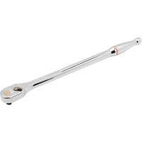 Rochet &agrave; t&ecirc;te chrom&eacute;e enti&egrave;rement polie en goutte avec manche extra long 120XP, Prise de 1/4", Poign&eacute;e Ergonomique CSL Industriel Inc.