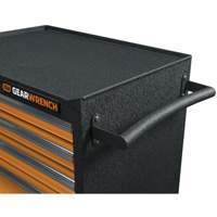 GSX Series Rolling Tool Cabinet, 6 Drawers, 36" W x 18-1/5" D x 37-2/5" H, Black/Orange CSL Industriel Inc.
