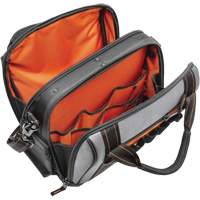14" Tradesman Closed Top Tool Bag, Polyester, 32 Pockets, Black/Grey CSL Industriel Inc.
