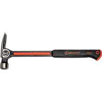 Steel Milled-Face Framing Hammer, 22 oz., Solid Steel Handle, 16" L CSL Industriel Inc.